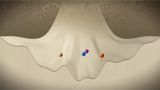 Embryonic Cell Development Modeled Using Landscape Metaphor
